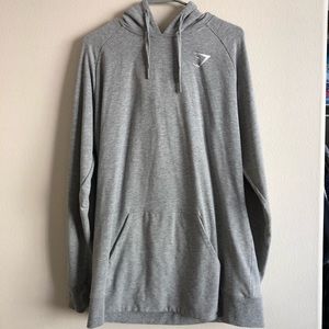 Men’s Gymshark gray hoodie